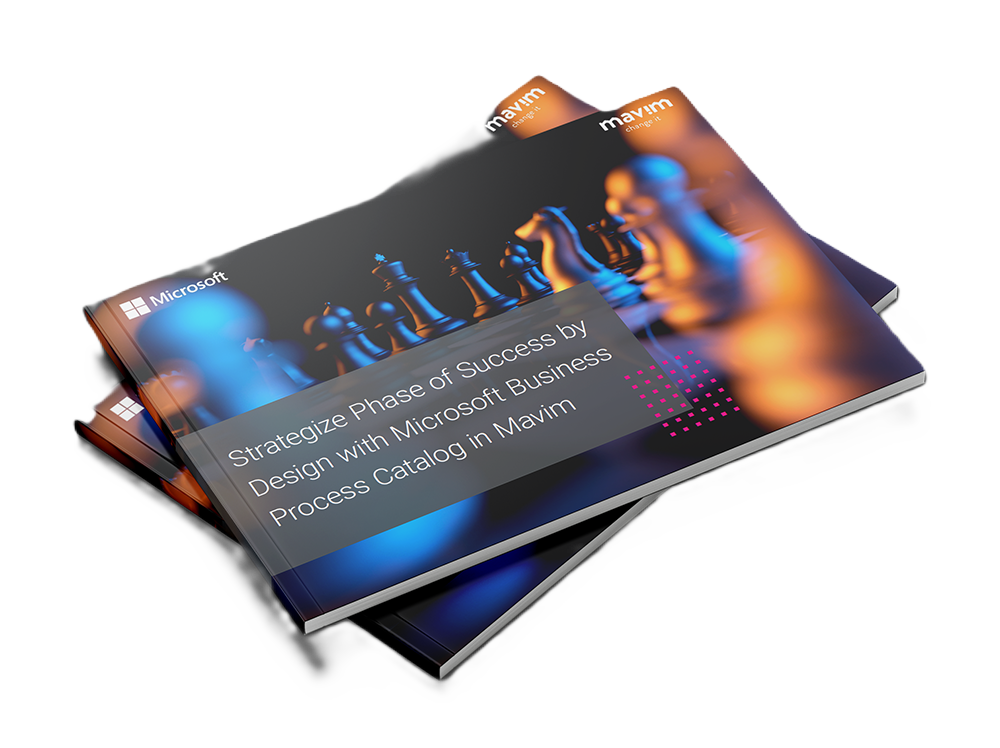 eBook - Strategize Phase of Success by Design with Microsoft Business Process Catalog in Mavim