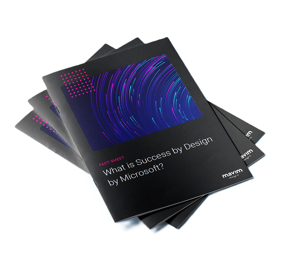 Fact Sheet - What is Success by Design by Microsoft - download img