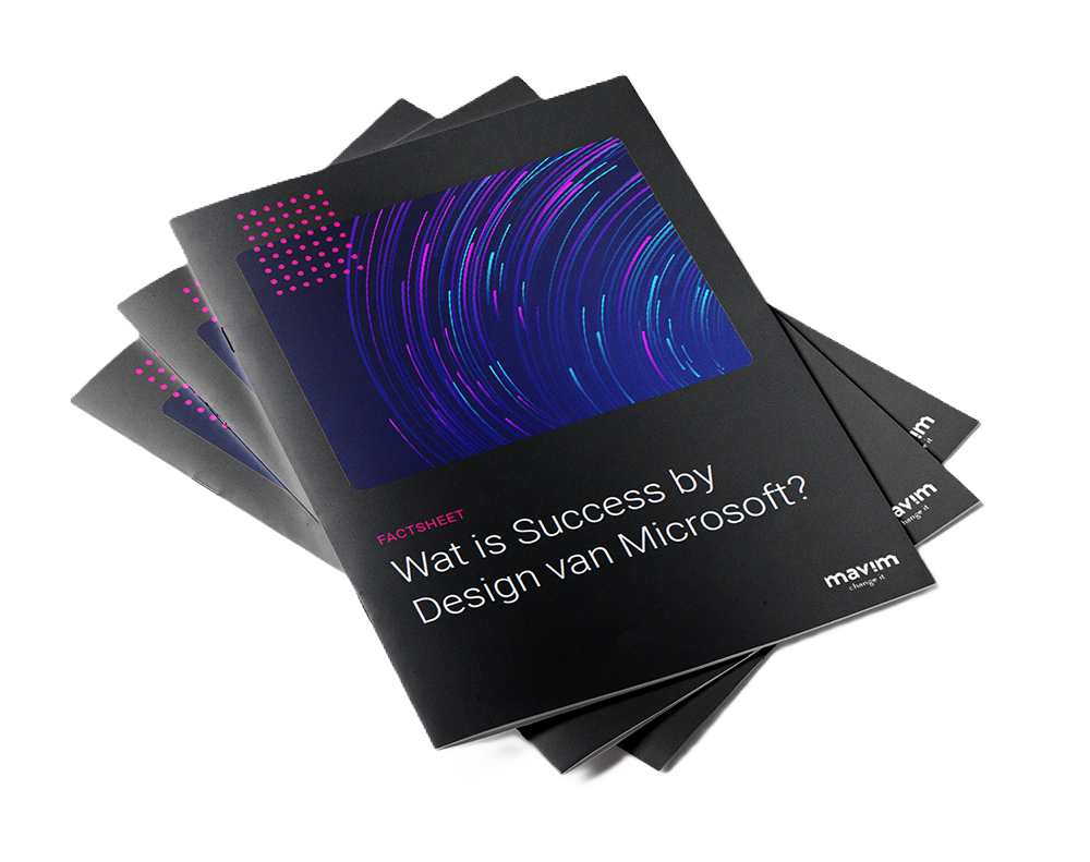 Factsheet - Wat is Success by Design van Microsoft - download img